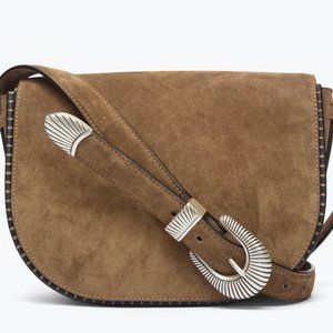 Freda Salvadore Lucas Saddle Bag (BRAND NEW)
